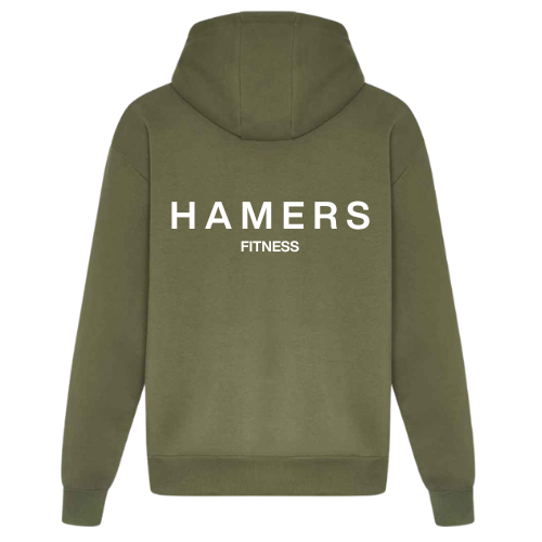 Hamersfitness Oversized Earthy Green Unisex Hoodie