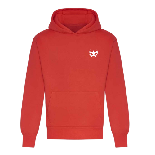 Hamersfitness Oversized Soft Red Unisex Hoodie