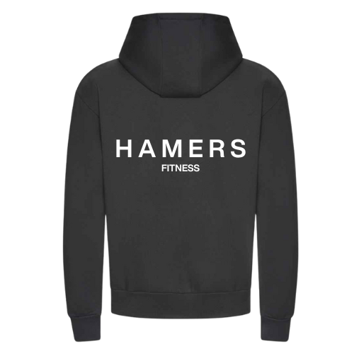 Hamersfitness Oversized Solid Charcoal Unisex Hoodie