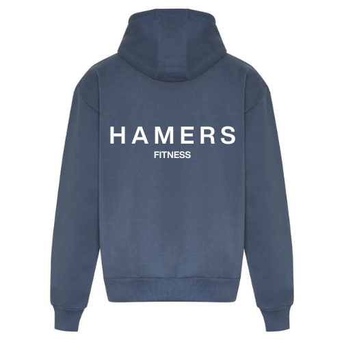 Hamersfitness Oversized Airforce Blue Unisex Hoodie