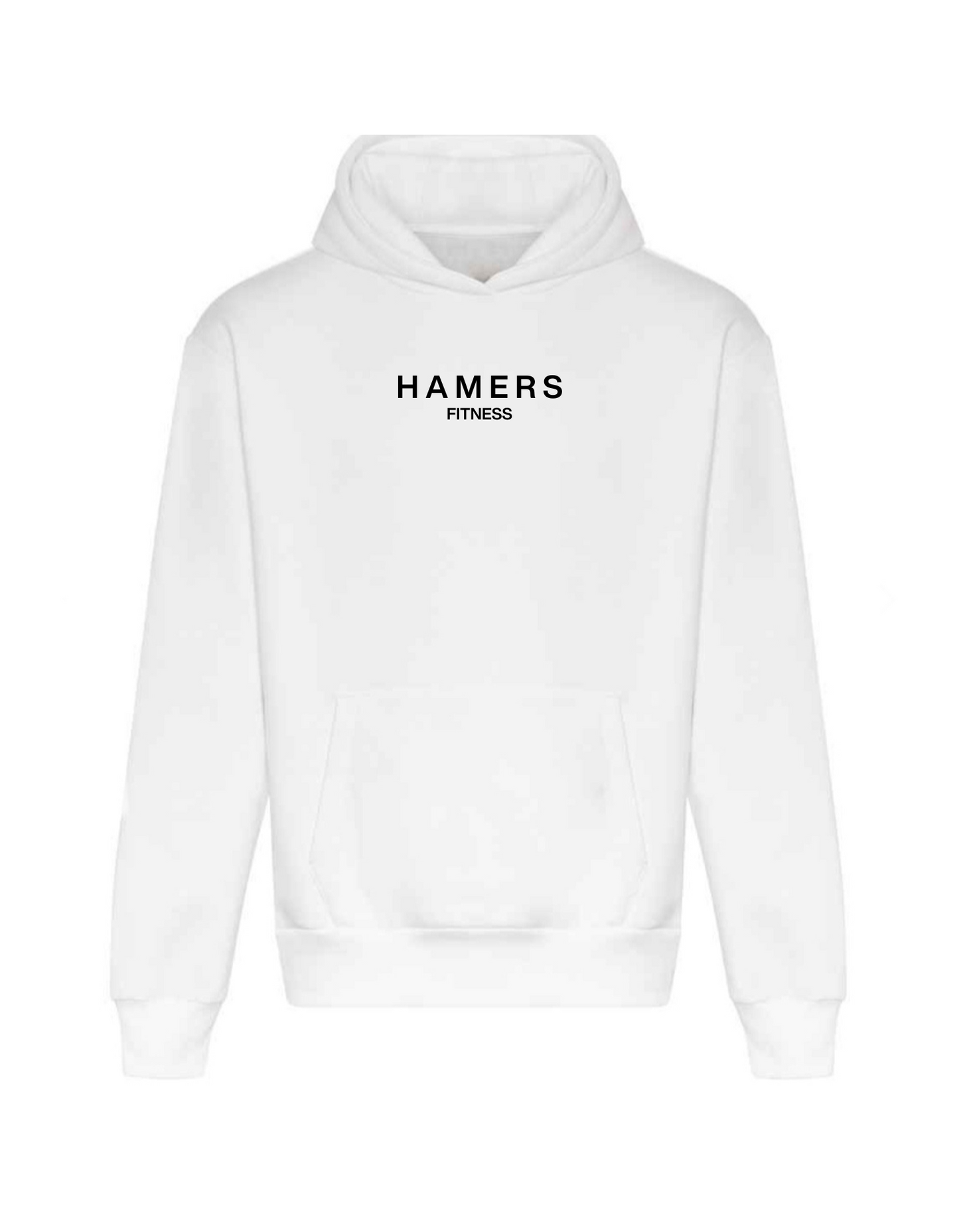 Hamers Oversized Arctic White Unisex Hoodie