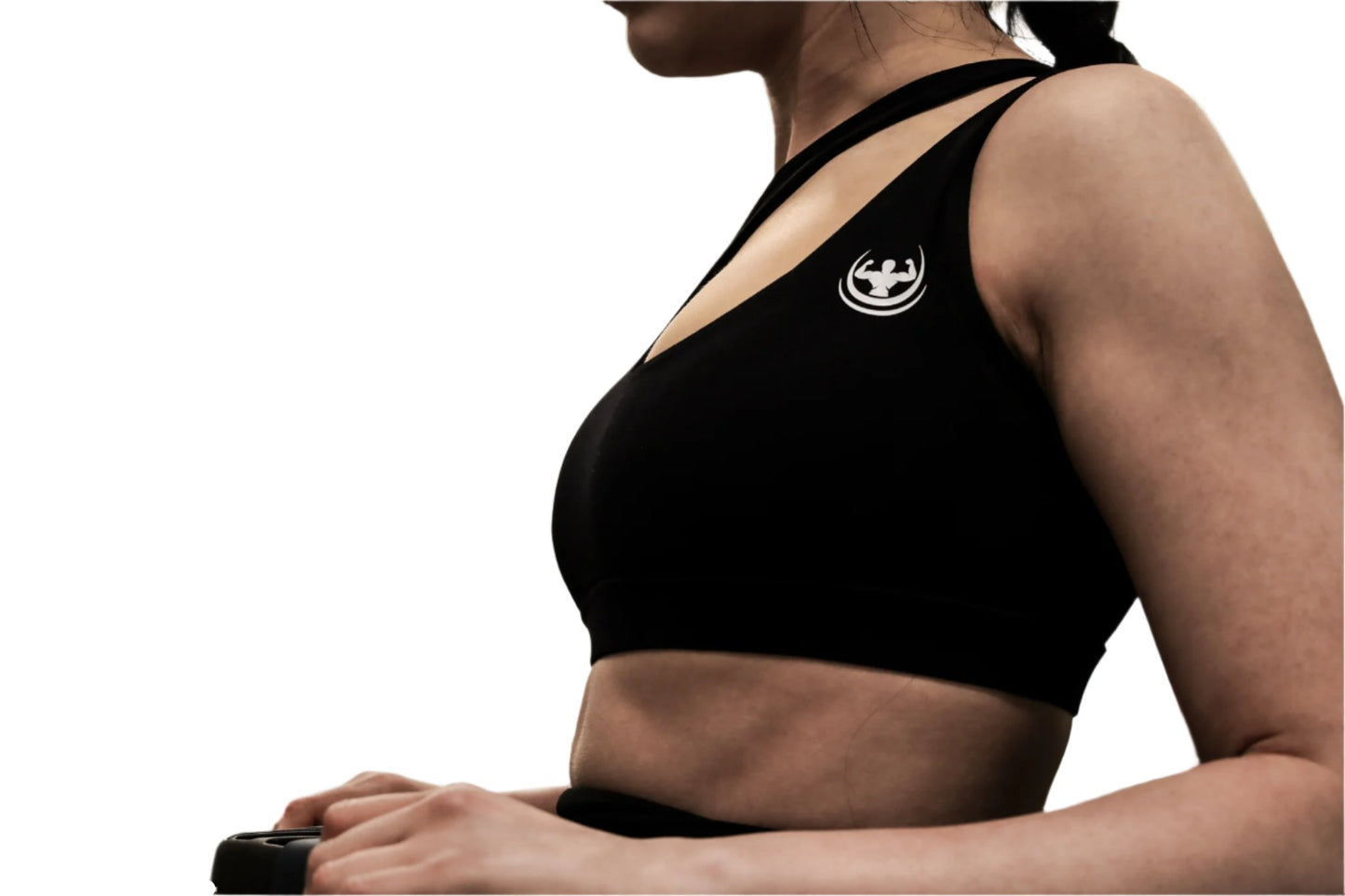 Two Piece Black Seamless Yoga/Gym Set