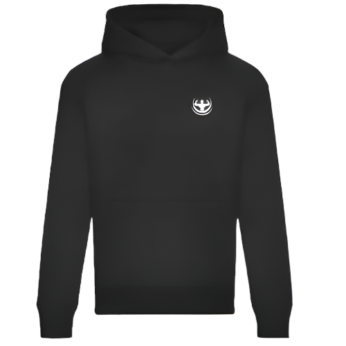 Hamersfitness Oversized Black Unisex Hoodie