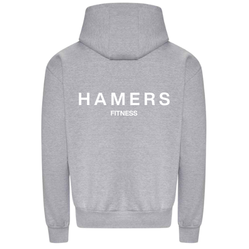 Hamersfitness Oversized Heather Grey Unisex Hoodie