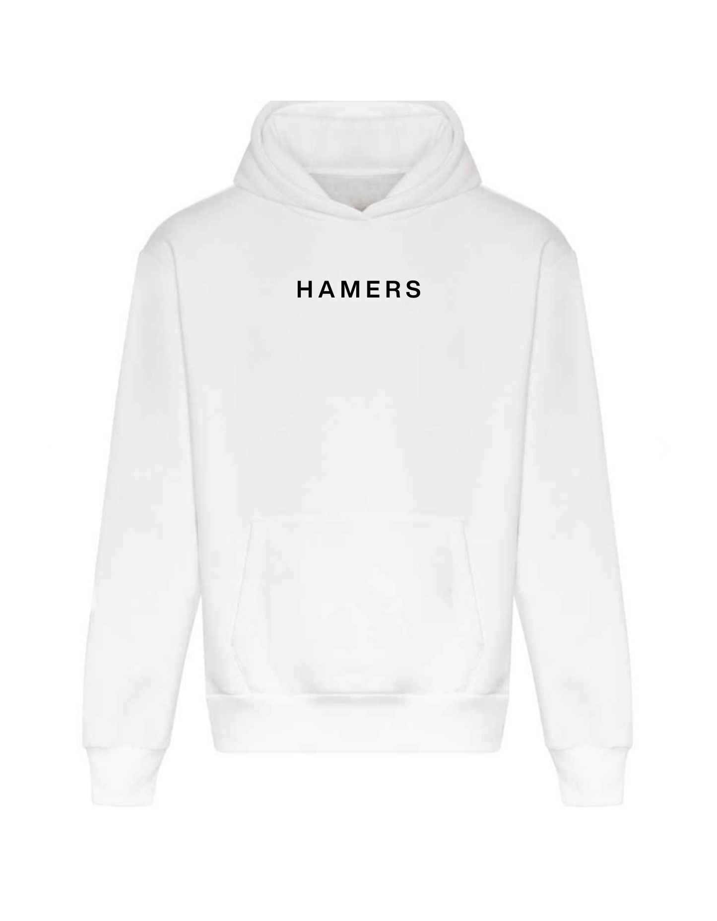 Hamers Oversized Arctic White Unisex Hoodie