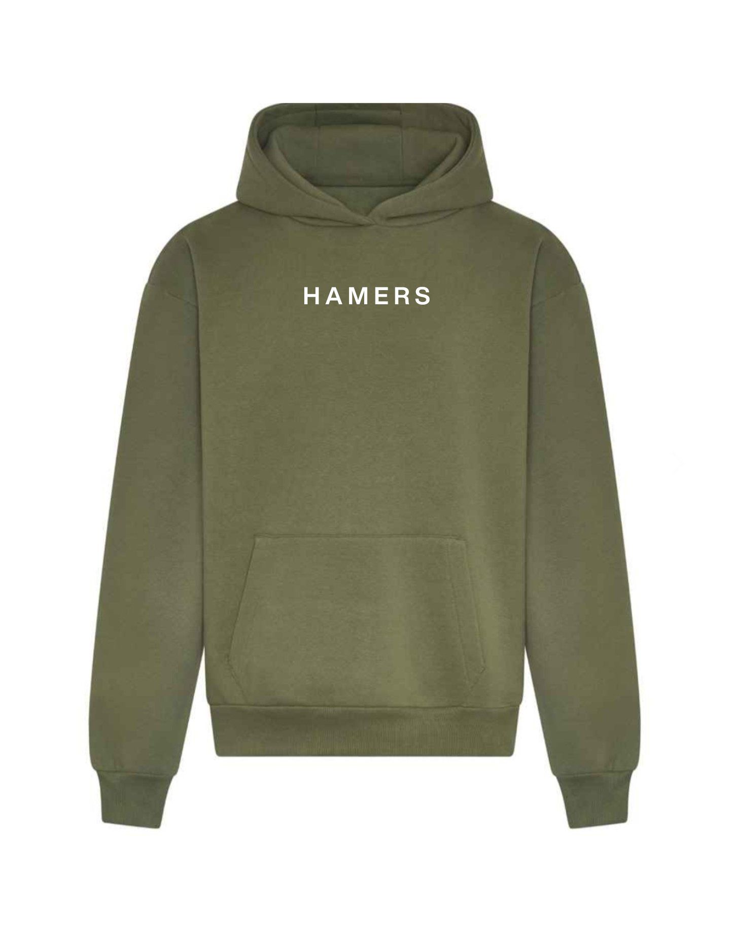 Hamers Oversized Earthy Green Unisex Hoodie