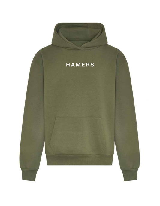 Hamers Oversized Earthy Green Unisex Hoodie