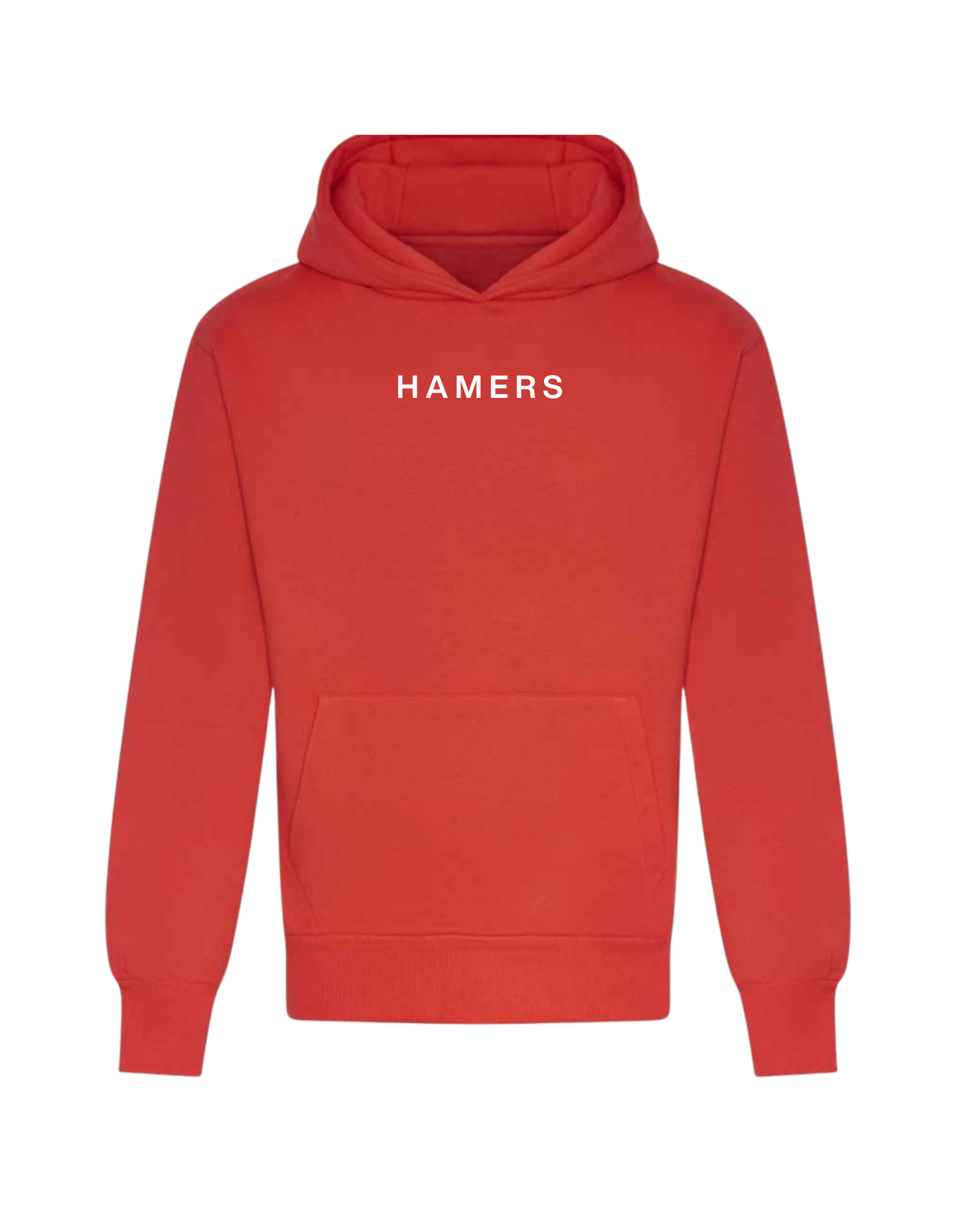 Hamers Oversized Soft Red Unisex Hoodie