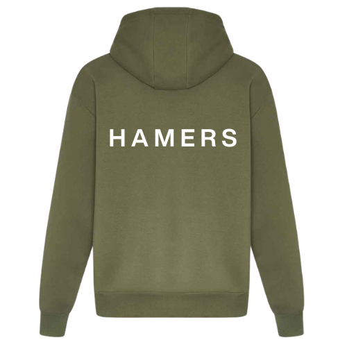 Hamers Oversized Earthy Green Unisex Hoodie