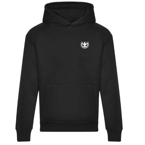 Hamers Oversized Black Unisex Hoodie