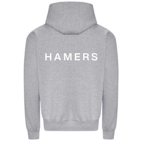 Hamers Oversized Heather Grey Unisex Hoodie