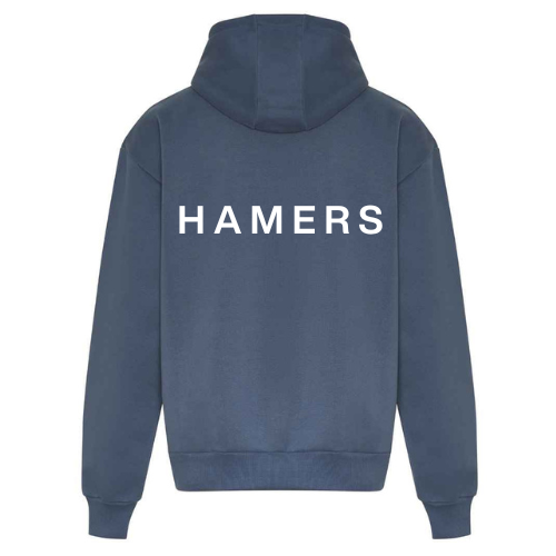 Hamers Oversized Airforce Blue Unisex Hoodie